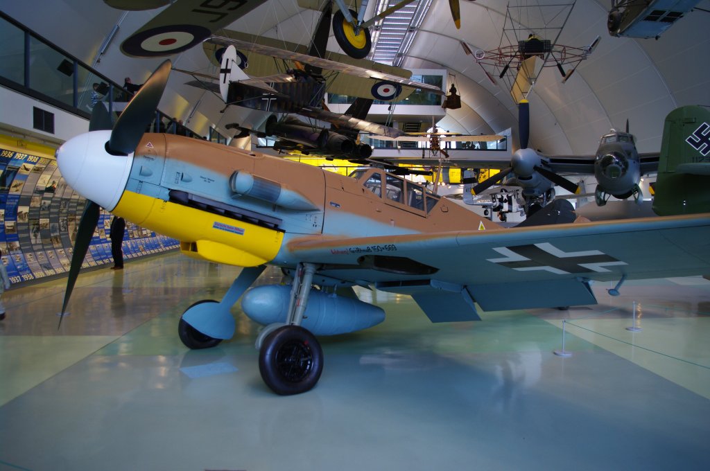 RAF Museum Hendon, Messerschmitt ME 109 G (03.10.2009)