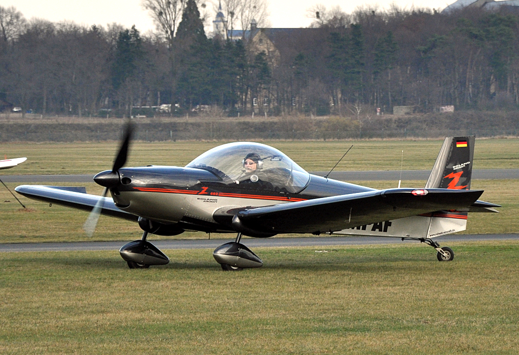 Roland Aircraft Z 602 RG D-MPAF in Bonn-Hangelar - 12.01.2013