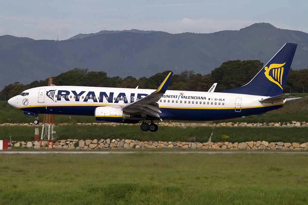 Ryanair, EI-DLK, Boeing, B737-8AS, 08.05.2013, GRO, Girona, Spain




