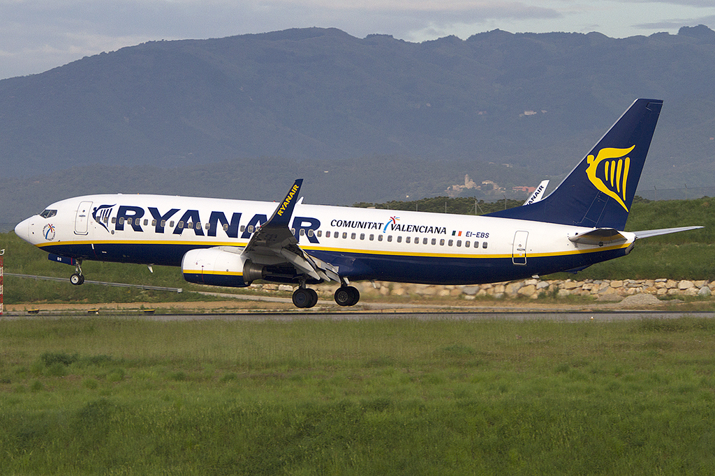 Ryanair, EI-EBS, Boeing, B737-8AS, 08.05.2013, GRO, Girona, Spain 



