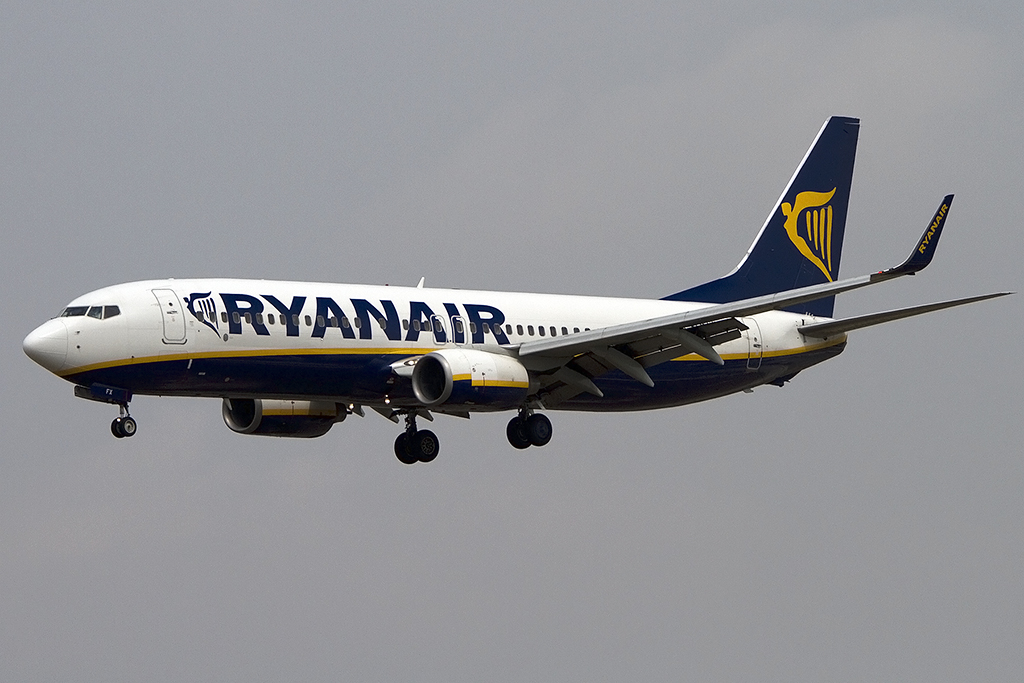 Ryanair, EI-EFX, Boeing, B737-8AS, 08.09.2012, BCN, Barcelona, Spain 




