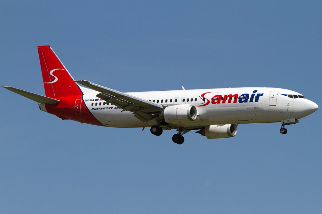 Samair, OM-SAA, Boeing, B737-476, 28.04.2012, ZRH, Zrich, Switzerland




