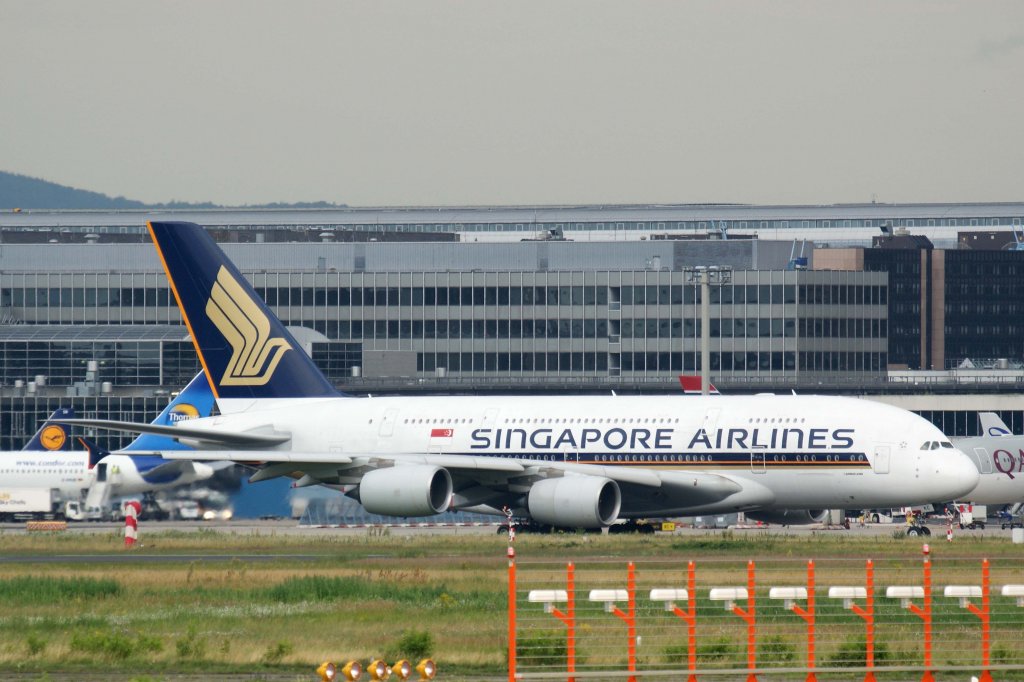 Singapore Airlines, 9V-SKC, Airbus, A 380-800, 01.07.2012, FRA-EDDF, Frankfurt, Germany