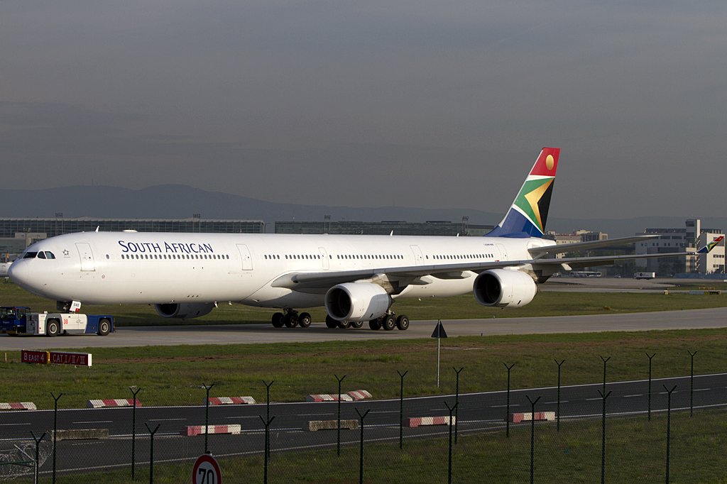 South African Airways, ZS-SNG, Airbus, A340-642, 29.04.2010, FRA, Frankfurt, Germany 


