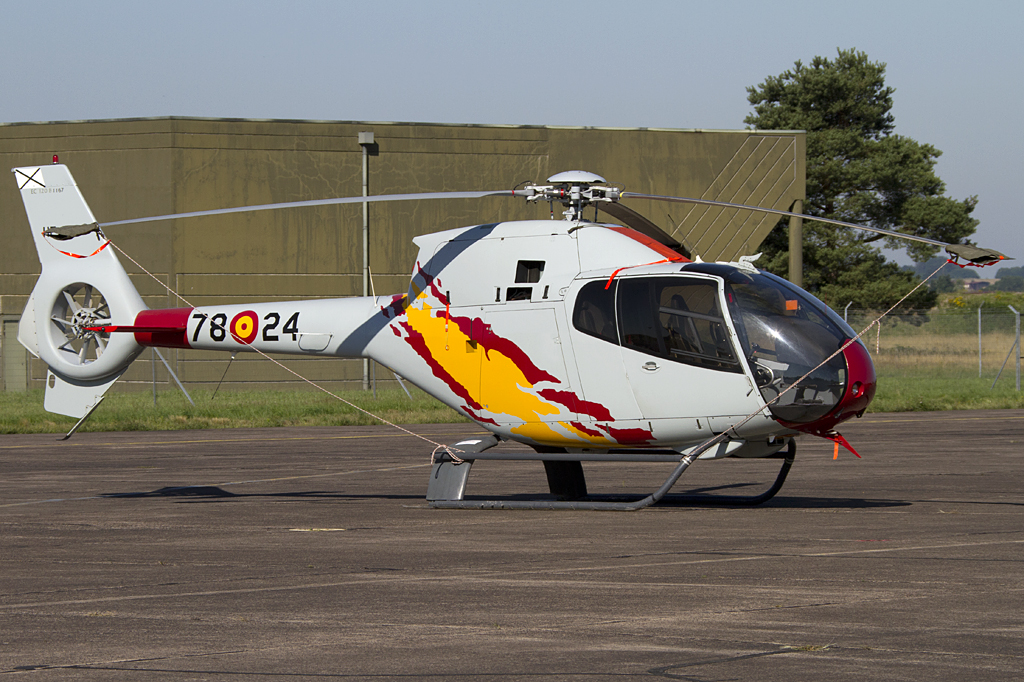 Spain - Air Force, HE25-5 (78-24), Eurocopter, EC-120B Colibri, 03.07.2011, LFSX, Luxeuil, France 





