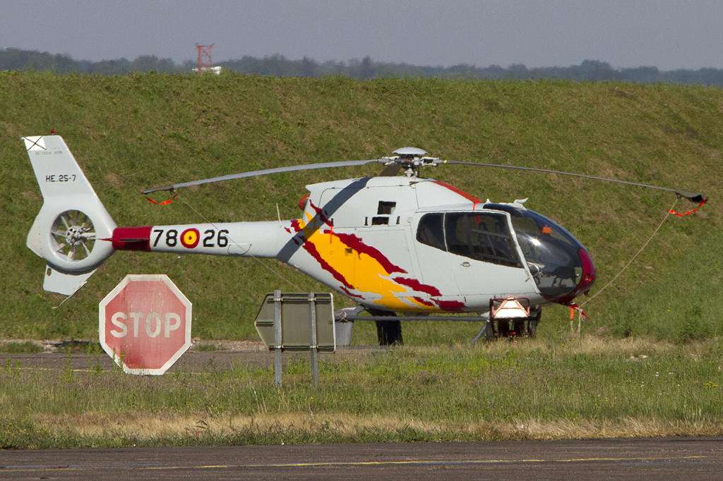 Spain - Air Force, HE25-7 (78-26), Eurocopter, EC-120B Colibri, 03.07.2011, LFSX, Luxeuil, France 





