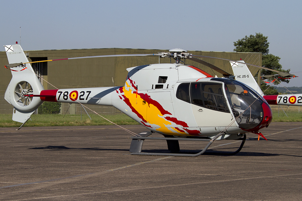 Spain - Air Force, HE25-8 (78-27), Eurocopter, EC-120B Colibri, 03.07.2011, LFSX, Luxeuil, France


