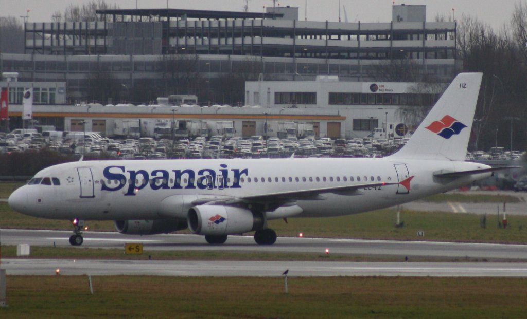 Spanair,EC-IIZ,Airbus A320-232,02.01.2012,HAM-EDDH,Hamburg,Germany