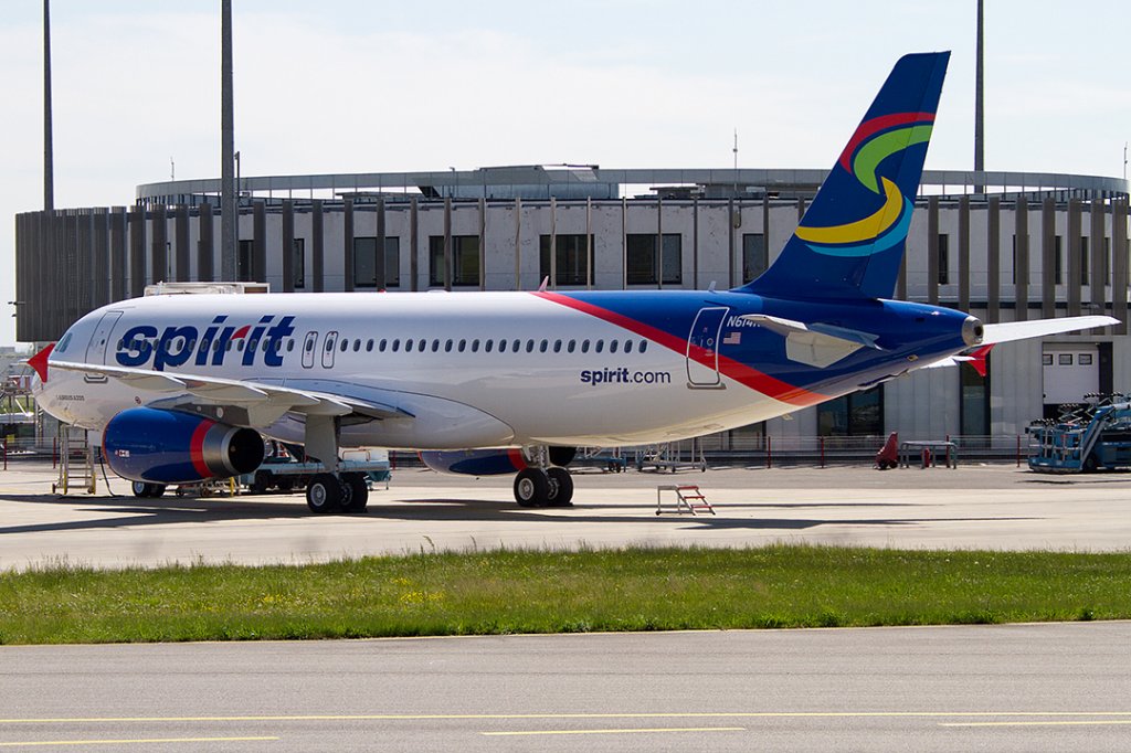 Spirit Airlines, N614NK, Airbus, A320-232, 09.05.2012, TLS, Toulouse, France



