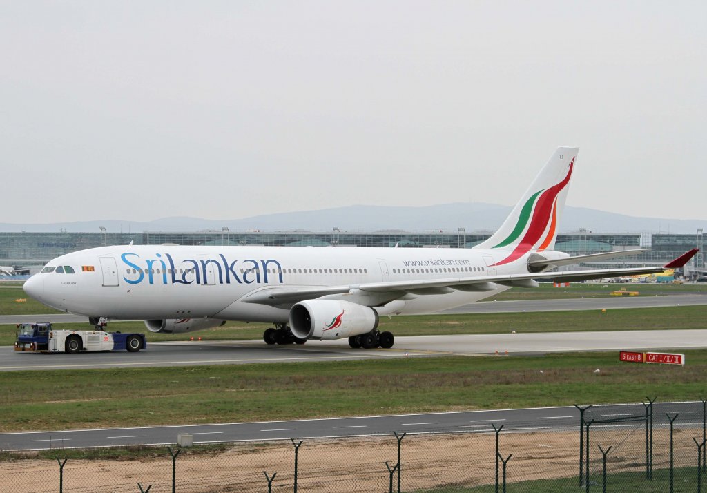 SriLankan Airlines, 4R-ALG, Airbus, A 330-200, 21.04.2013, FRA-EDDF, Frankfurt, Germany