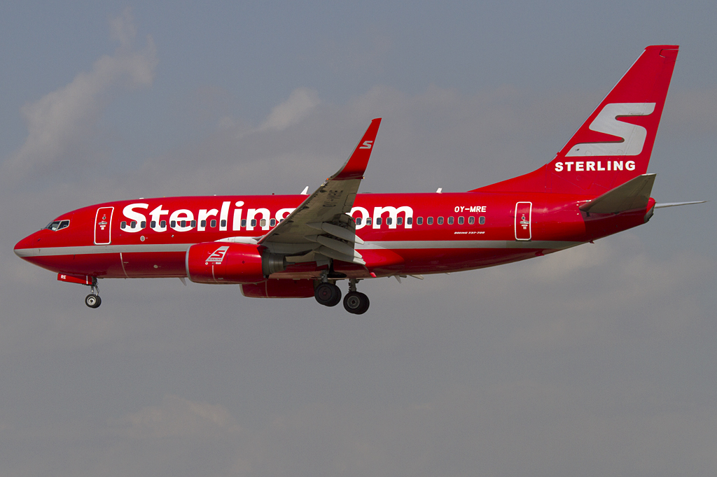 Sterling Airlines, OY-MRE, Boeing, B737-7L9, 10.09.2010, BCN, Barcelona, Spain 


