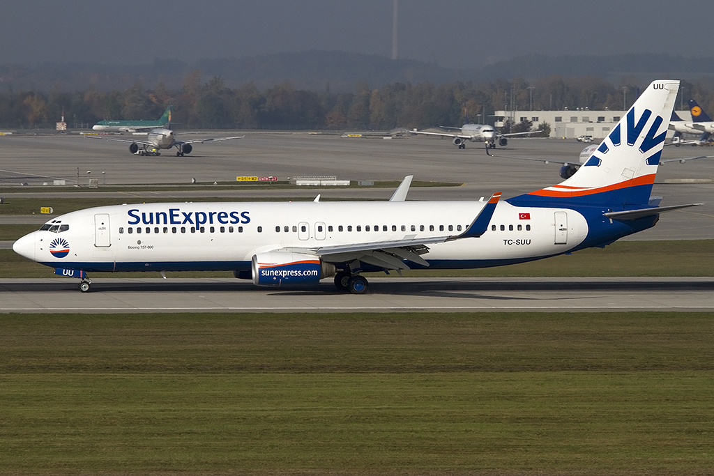 Sun Express, TC-SUU, Boeing, B737-86Q, 25.10.2012, MUC, Mnchen, Germany


