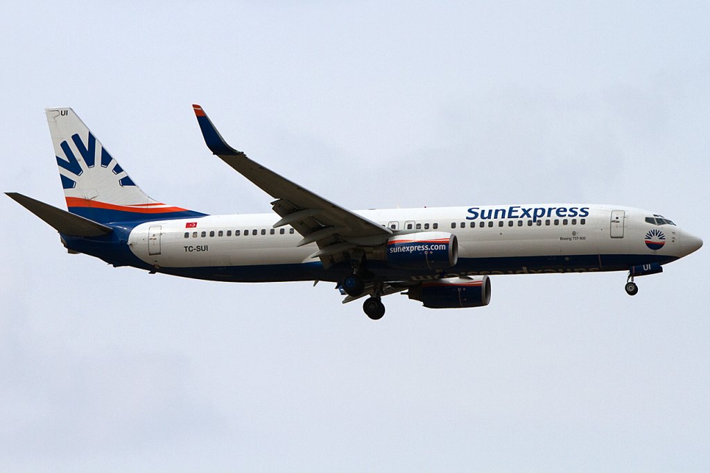 SunExpress, TC-SUI, Boeing, 737-8CX, 14.04.2012, FRA, Frankfurt, Germany 



