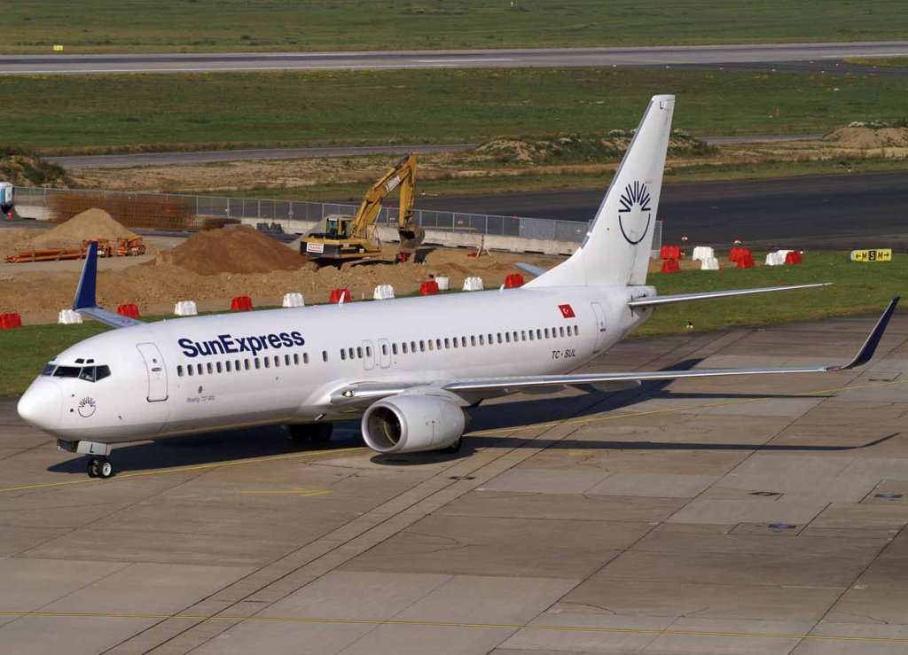 SunExpress, TC-SUL, Boeing 737-800 wl, 2007.10.23, DUS, Dsseldorf, Germany