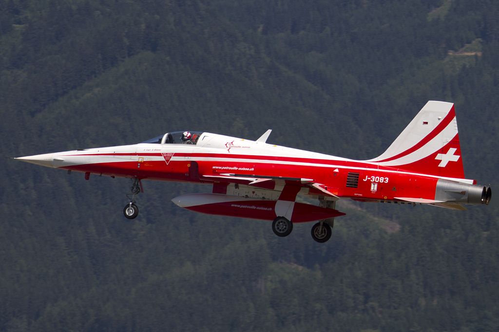 Swiss - Air Force, J-3083, Northrop, F-5E-Tiger II, 29.06.2011, LOXZ, Zeltweg, Austria 


