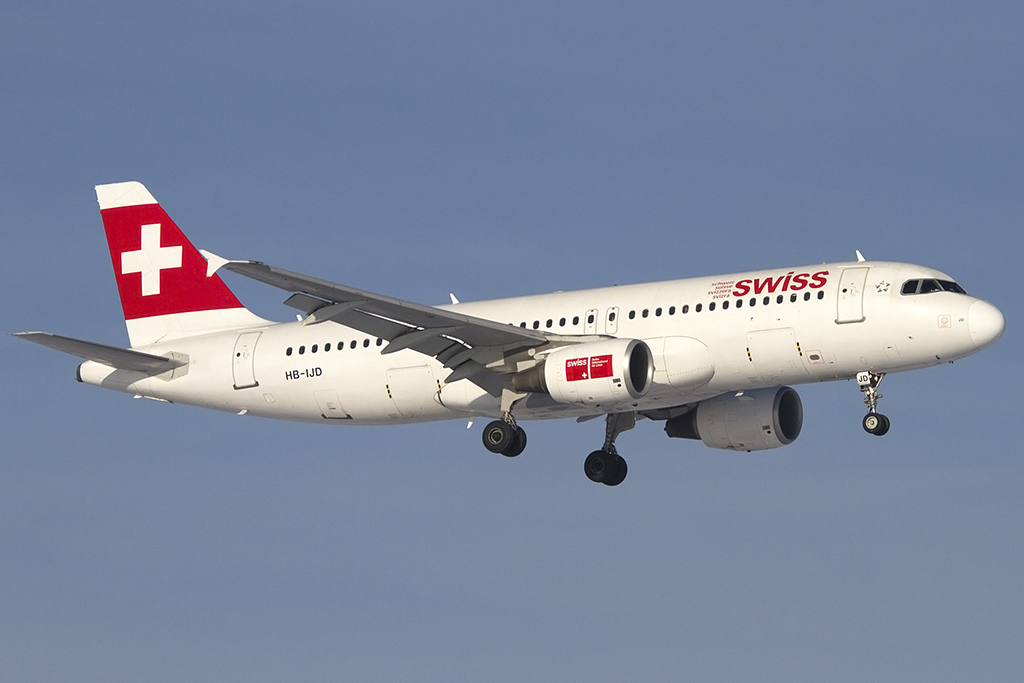Swiss, HB-IJD, Airbus, A320-214, 23.01.2013, ZRH, Zrich, Switzerland 



