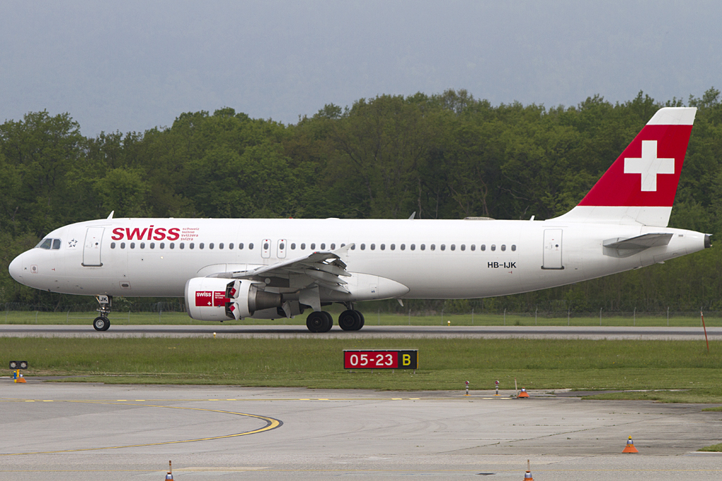 Swiss, HB-IJK, Airbus, A320-214, 08.05.2010, GVA, Geneve, Switzerland 


