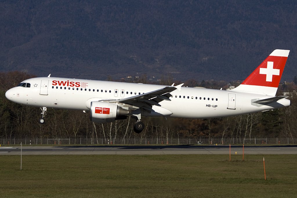 Swiss, HB-IJP, Airbus, A320-214, 25.11.2009, GVA, Geneve, Switzerland 

