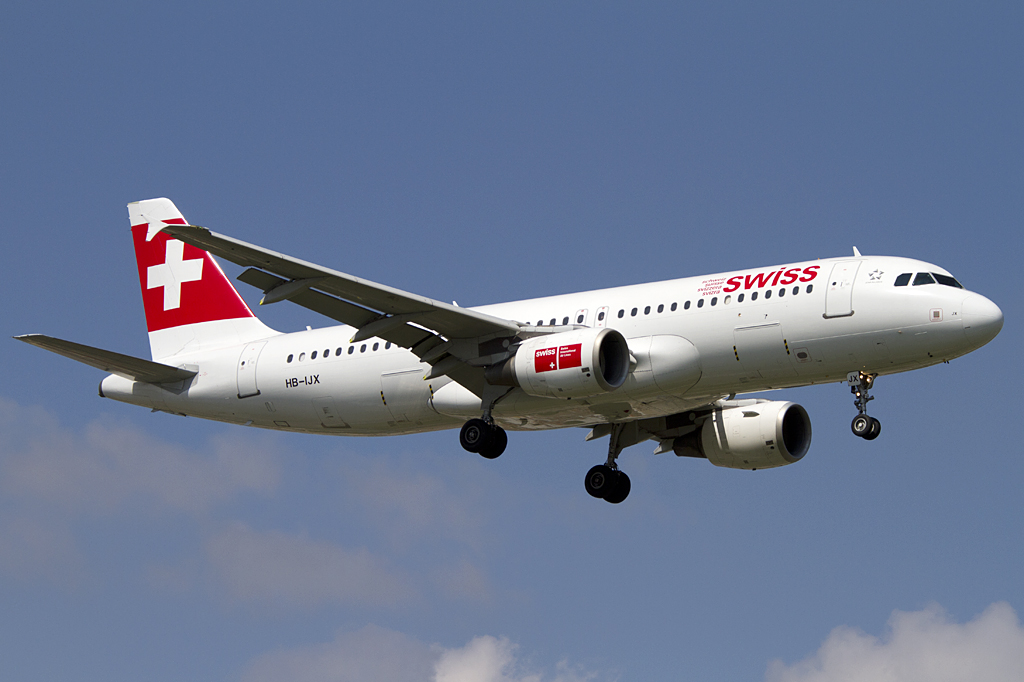 Swiss, HB-IJX, Airbus, A320-214, 31.07.2011, GVA, Geneve, Switzerland 




