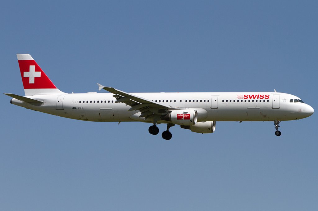 Swiss, HB-IOH, Airbus, A321-111, 28.04.2012, ZRH, Zrich, Switzerland



