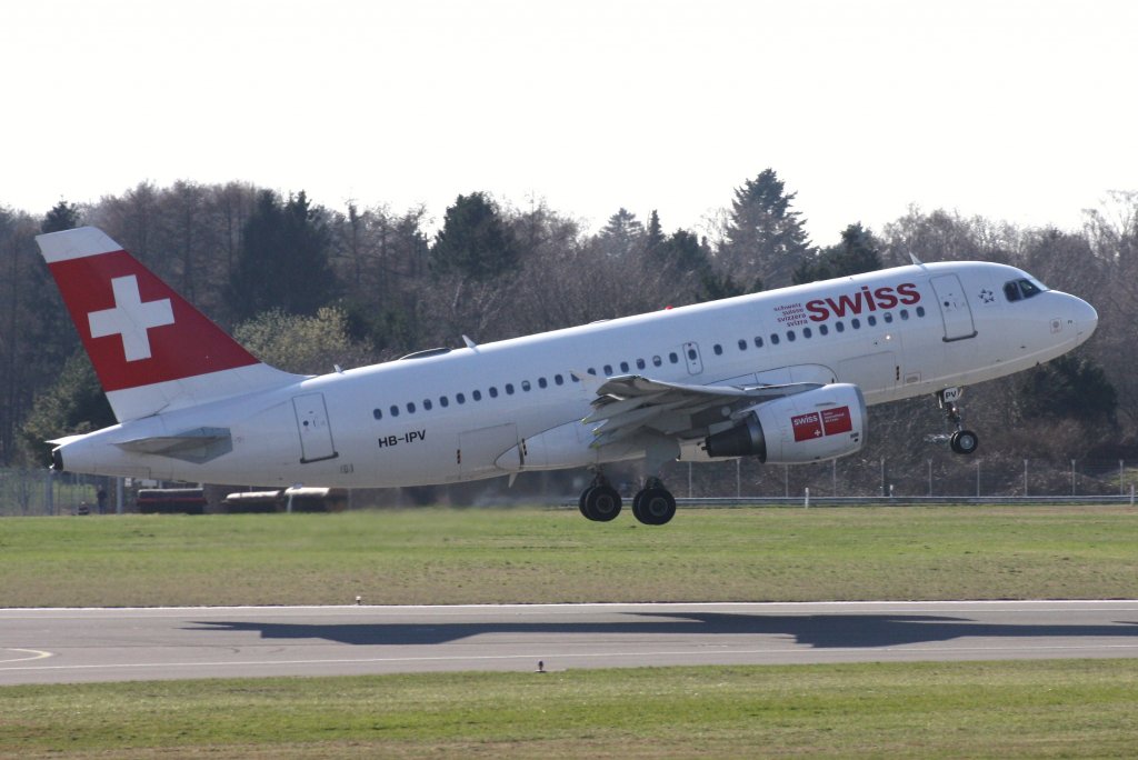 Swiss,HB-IPV,(c/n 578),Airbus A319-112,23.03.2012,HAM-EDDH,Hamburg,Germany