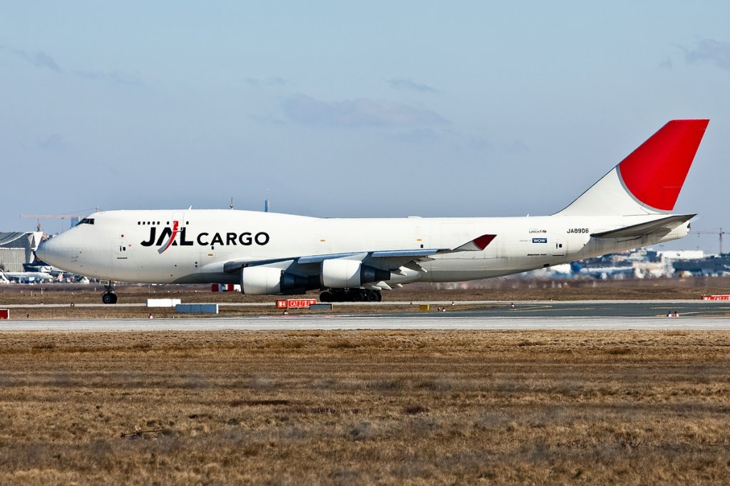Take off B747/JAL Cargo/Frankfurt/Fra/07.03.2010.  