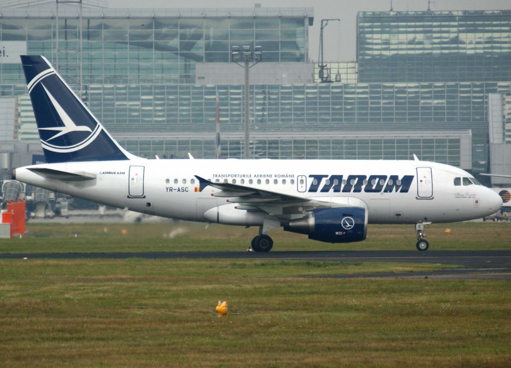 Tarom, YR-ASC  Henri Coanda , Airbus, A 318-100, 2009.09.16, FRA, Frankfurt, Germany