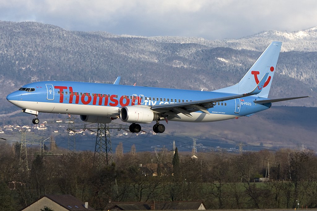Thomsonfly, G-FDZG, Boeing, B737-8K5, 02.01.2010, GVA, Geneve, Switzerland 


