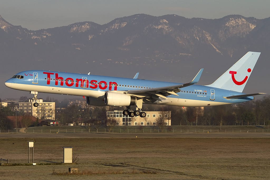 Thomsonfly, G-OOBG, Boeing, B757-236, 29.12.2012, GVA, Geneve, Switzerland 




