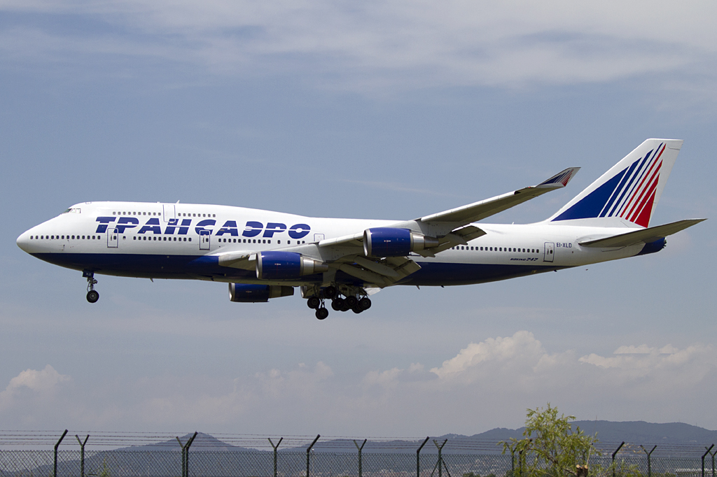 Transaero, EI-XLD, Boeing, B747-446, 18.06.2011, BCN, Barcelona, Spain 



