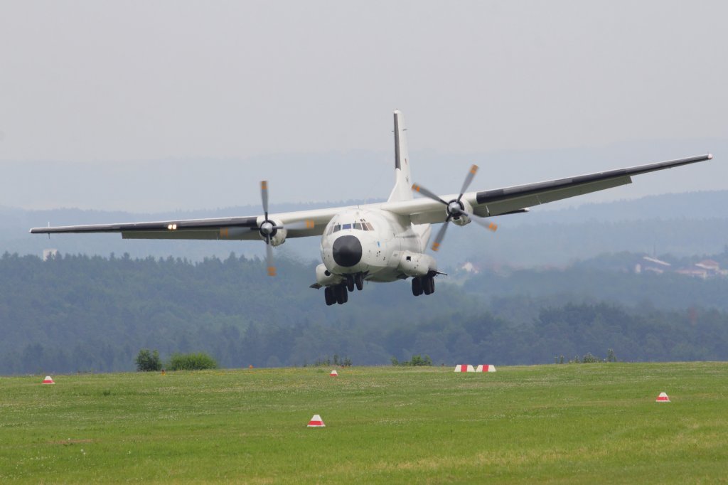 Transall C 160 51+15 Luftwaffe in Coburg am 05.07.2013.