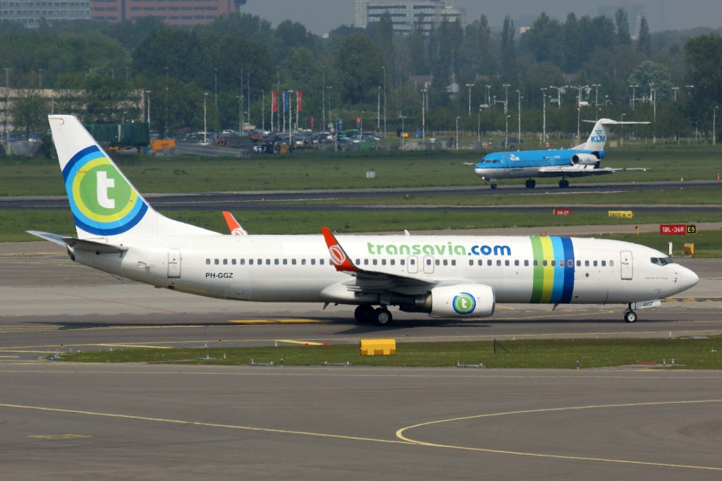 Transavia Airlines, PH-GGZ (! Winglets von GOL !), Boeing, 737-800 (SFP) wl, 25.05.2012, AMS-EHAM, Amsterdam (Schiphol), Niederlande 