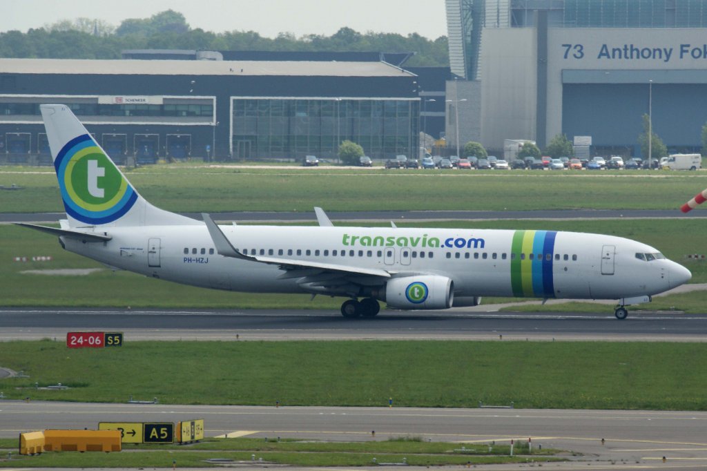 Transavia Airlines, PH-HZJ, Boeing, 737-800 wl, 25.05.2012, AMS-EHAM, Amsterdam (Schiphol), Niederlande 