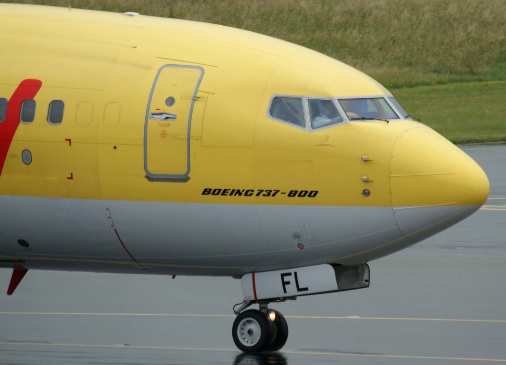 TUIfly, D-AHFL, Boeing 737-800 WL (Bug/Nose), 20.06.2011, DUS-EDDL, Dsseldorf, Germany 

