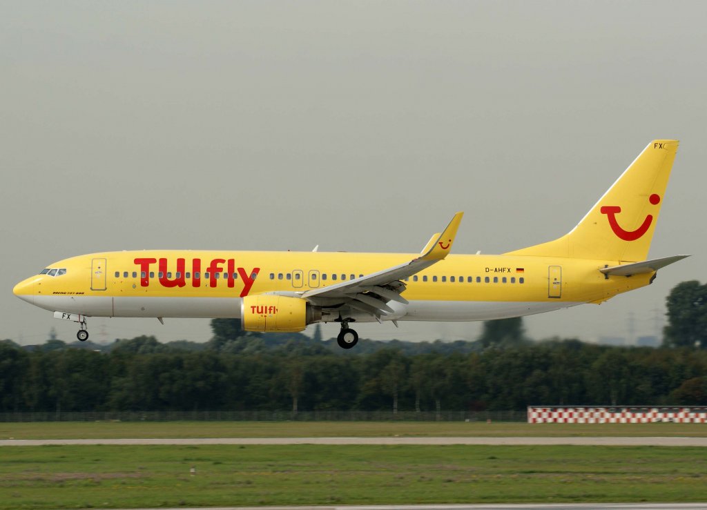 TUIfly, D-AHFX, Boeing 737-800 WL, 2010.09.23, DUS-EDDL, Dsseldorf, Germany 

