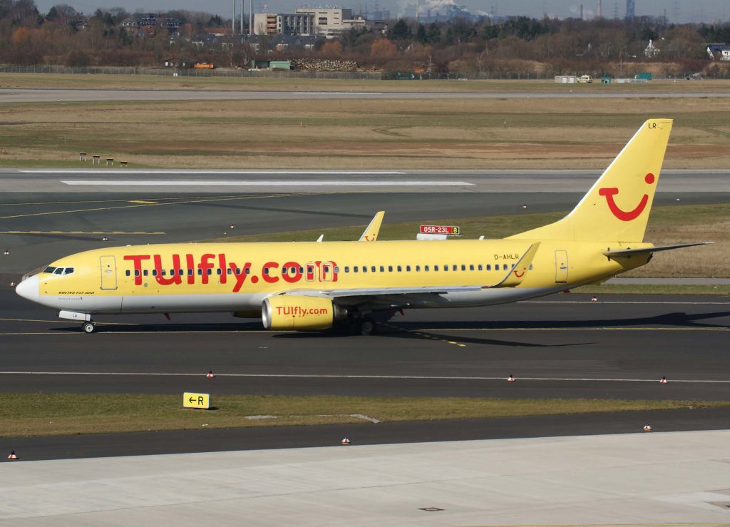 TUIfly, D-AHLR, Boeing 737-800 WL (Sticker - Robinson Club Apulia), 2010.03.03, DUS-EDDL, Dsseldorf, Germany 

