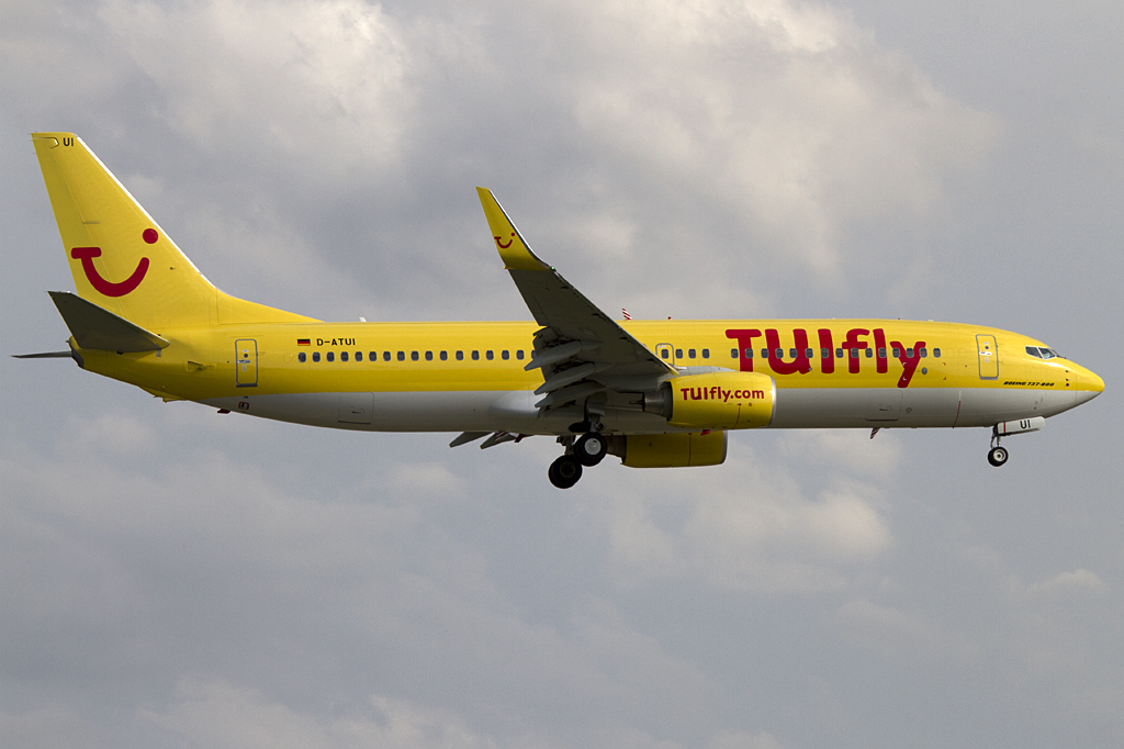 TUIfly, D-ATUI, Boeing, B737-8K5, 07.07.2011, DUS, Duesseldorf, Germany 





