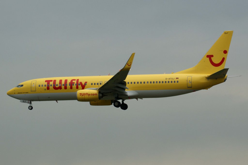 TUIfly, D-ATUJ, Boeing, 737-800 wl, 01.07.2012, FRA-EDDF, Frankfurt, Germany