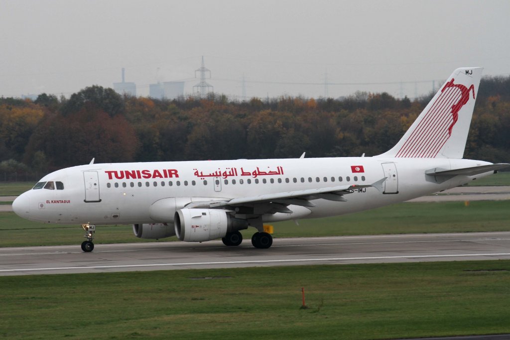 Tunisair, TS-IMJ  Kantaoui , Airbus, A 319-100, 10.11.2012, DUS-EDDL, Dsseldorf, Germany 