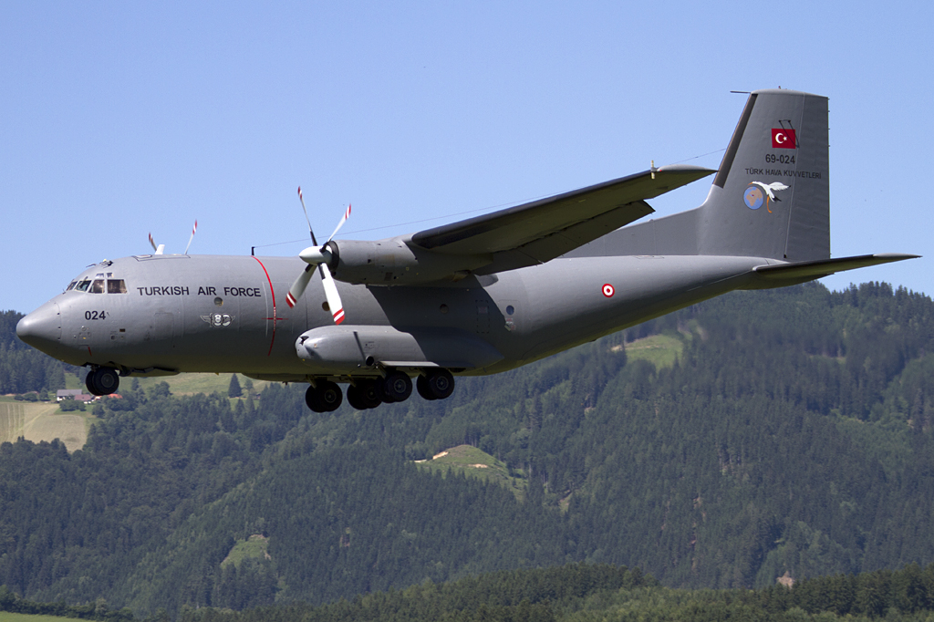 Turkey - Air Force, 69-024, Transall, C-160D, 28.06.2011, LOXZ, Zeltweg, Austria



