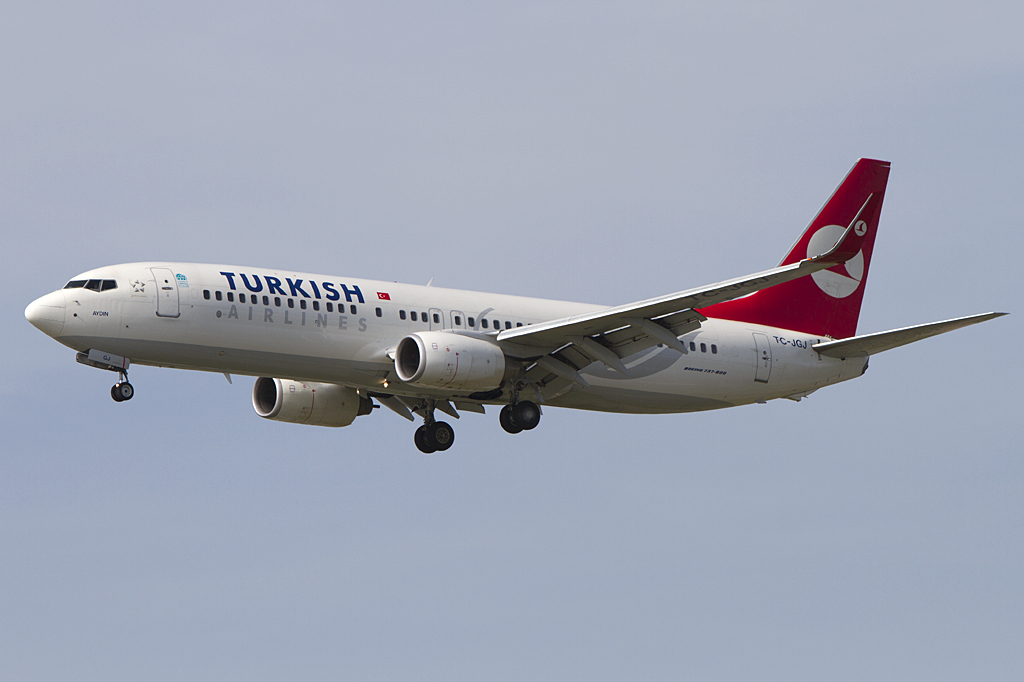 Turkish Airlines, TC-JGJ, Boeing, B737-8F2, 28.04.2010, FRA, Frankfurt, Germany 


