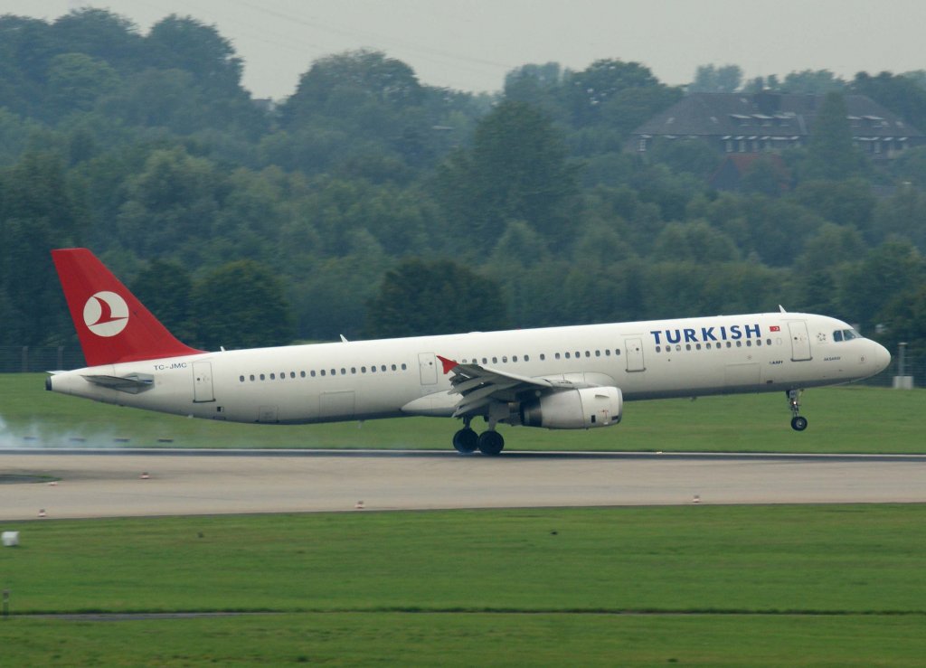 Turkish Airlines, TC-JMC  Aksaray , Airbus A 321-200, 28.07.2011, DUS-EDDL, Dsseldorf, Germany