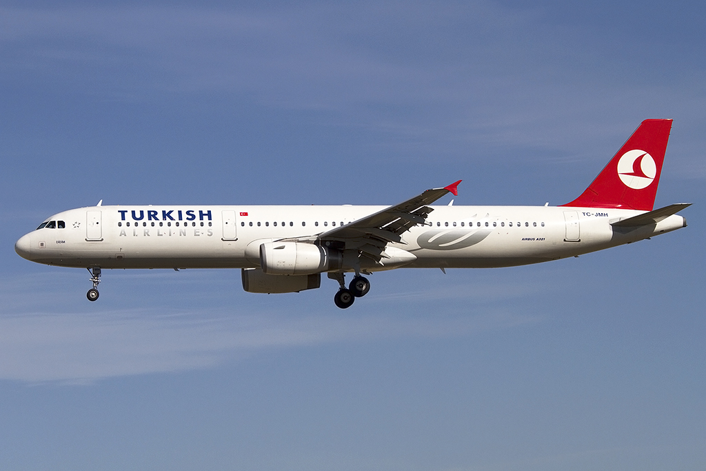 Turkish Airlines, TC-JMH, Airbus, A321-232, 14.09.2012, BCN, Barcelona, Spain



