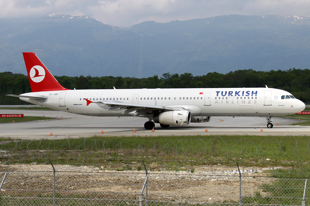 Turkish Airlines, TC-JRF, Airbus, A321-231, 08.05.2010, GVA, Geneve, Switzerland 



