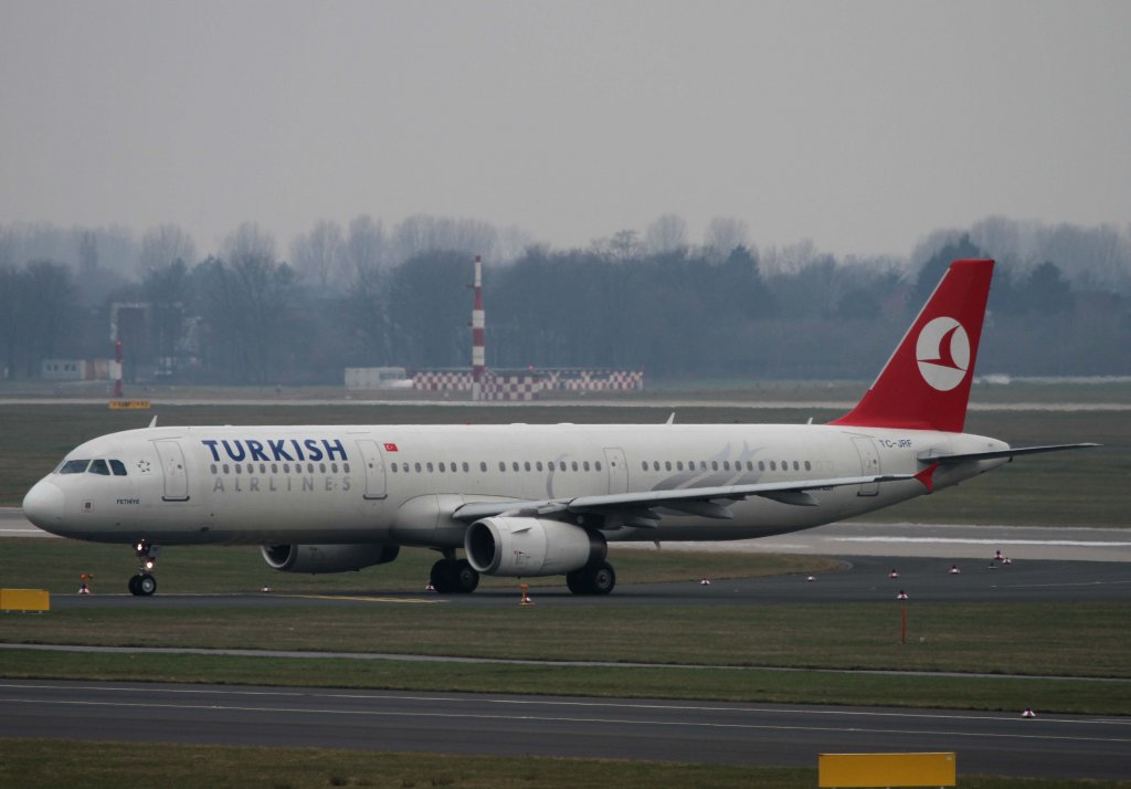 Turkish Airlines, TC-JRF  Fethiye , Airbus, A 321-200, 11.03.2013, DUS-EDDL, Dsseldorf, Germany 