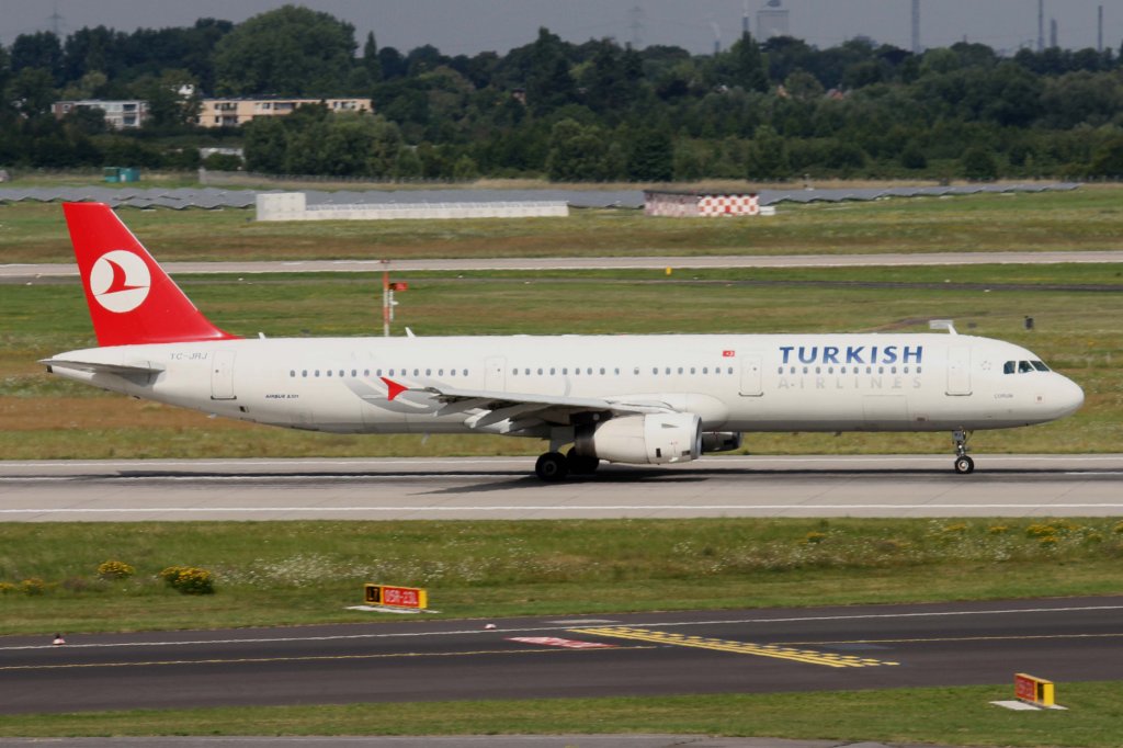 Turkish Airlines, TC-JRJ  Corum , Airbus, A 321-200, 11.08.2012, DUS-EDDL, Dsseldorf, Germany 