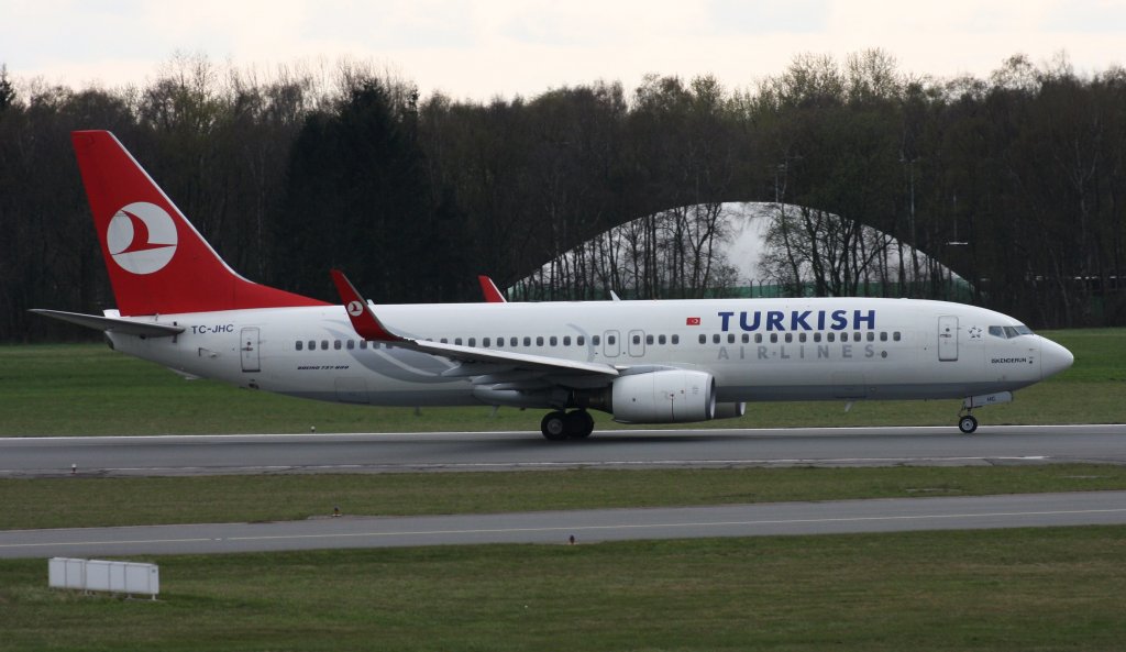 Turkish Airlines,TC-JHC,(c/n35742),Boeing 737-8F2(WL),15.04.2012,HAM-EDDH,Hamburg,Germany