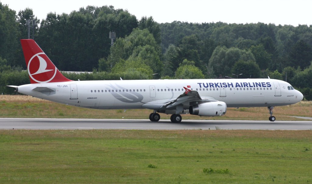 Turkish Airlines,TC-JSC,(c/n5254),Airbus A321-231,16.07.2013,HAM-EDDH,Hamburg,Germany