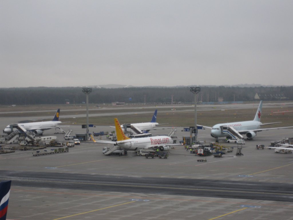 Vorfeld des Frankfurt Airport westlich (06.02.2010)