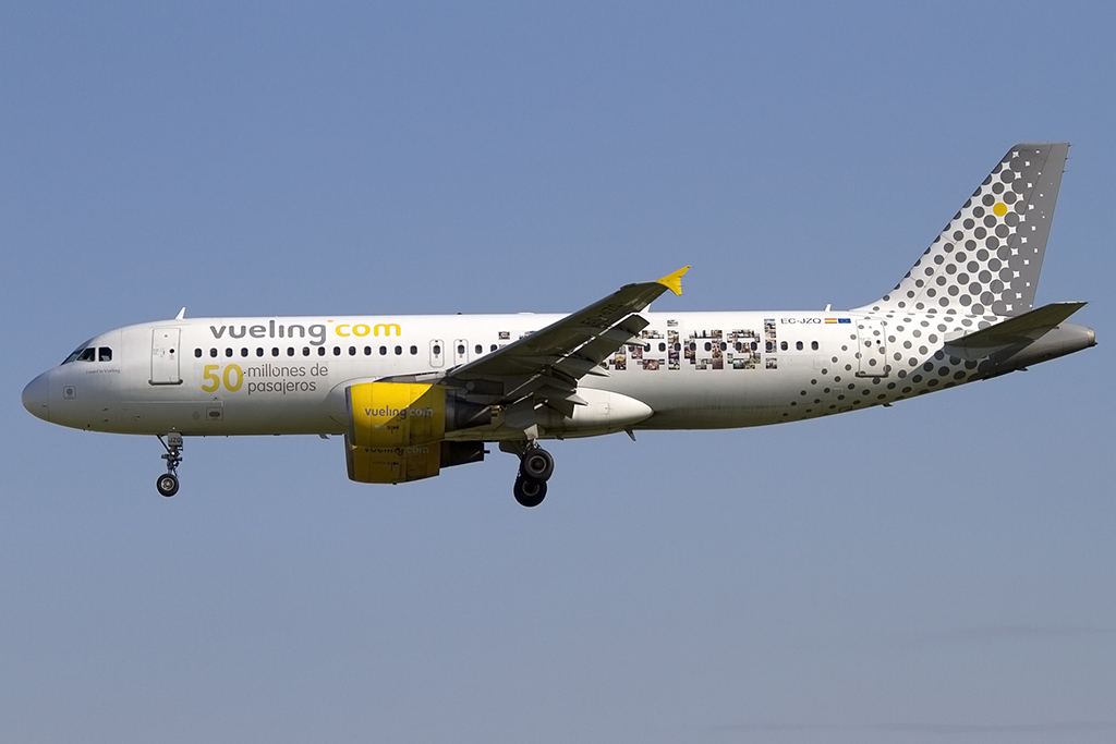Vueling, EC-JZQ, Airbus, A320-214, 04.05.2013, BCN, Barcelona, Spain 




